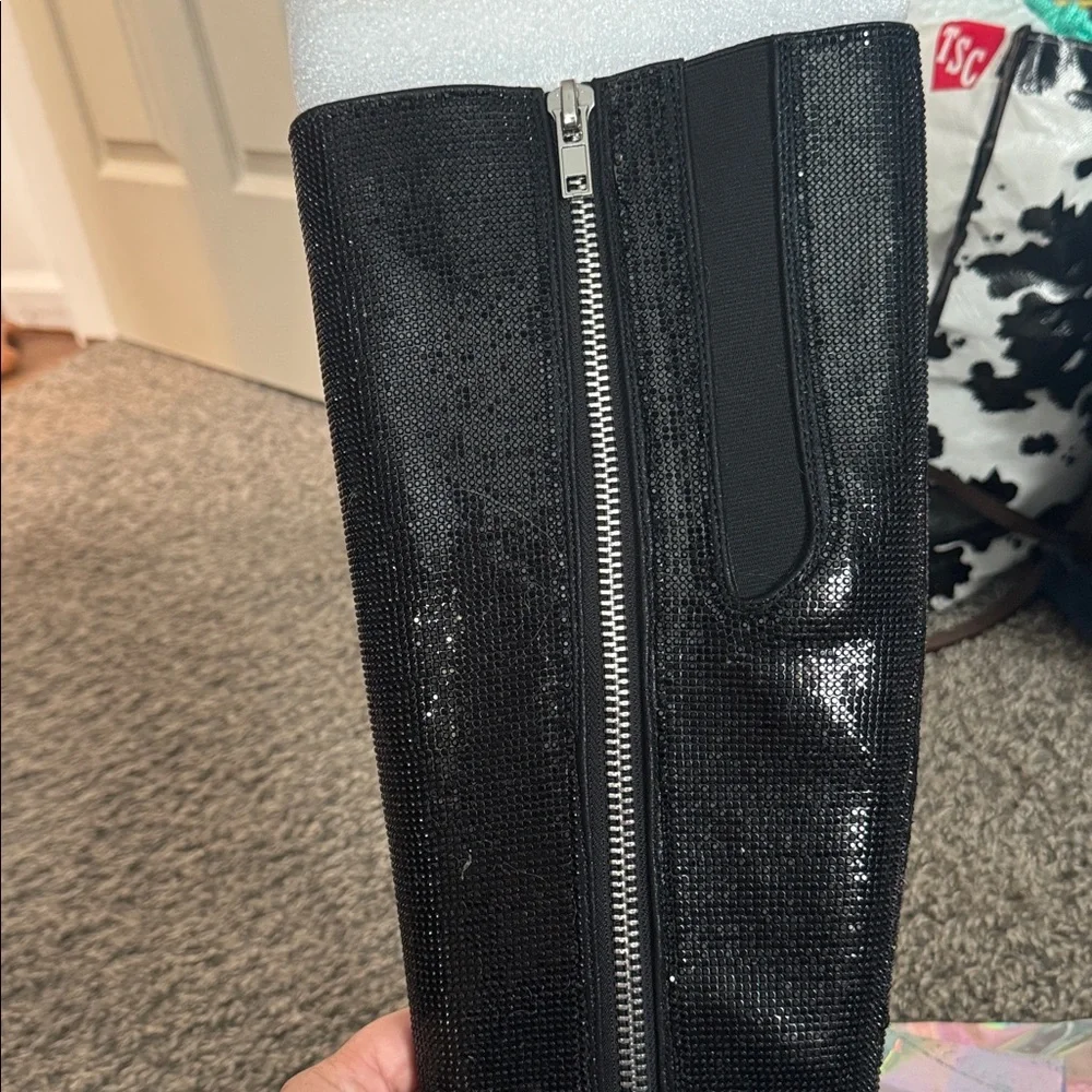 Club Exx tall lightning boots- brand new, never worn